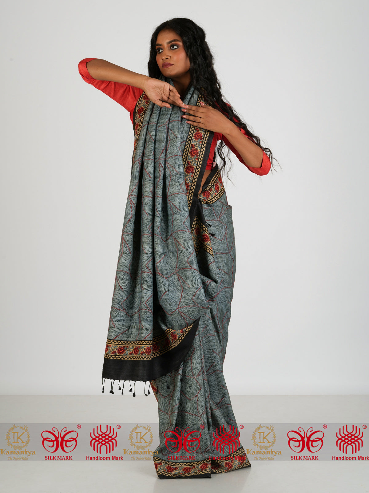 Kantha Kali - Saree