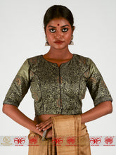 Load image into Gallery viewer, Metalic Maiden Tussar Blouse
