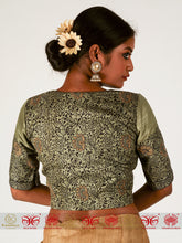 Load image into Gallery viewer, Metalic Maiden Tussar Blouse
