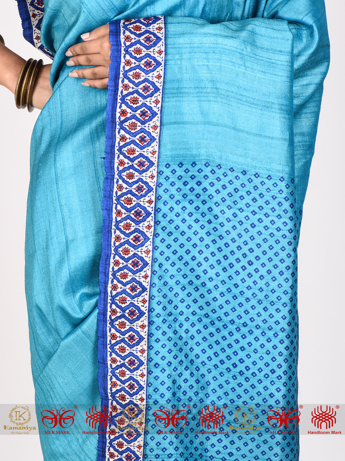 Ajrak Silk Sarees - Buy Ajrak Silk Sarees Online in India | Myntra